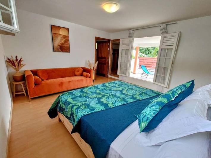 Location de vacances pour 11 personnes, avec terrasse ainsi que piscine et vue à Le Carbet - 3