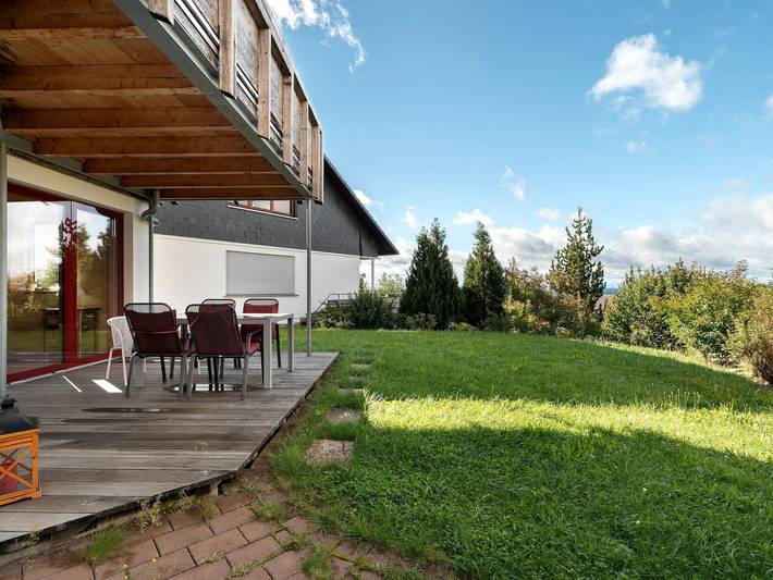 Ferienwohnung für 3 Personen, mit Terrasse in Dornstetten