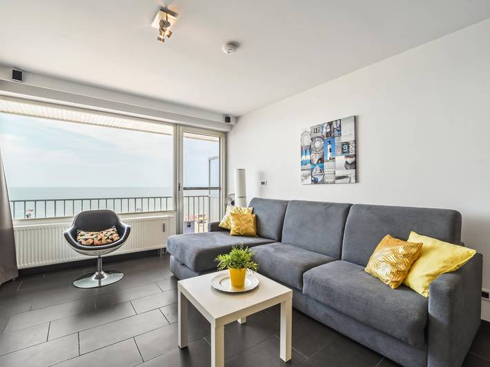 Location de vacances pour 4 personnes, avec balcon/terrasse et terrasse à Blankenberge - 2