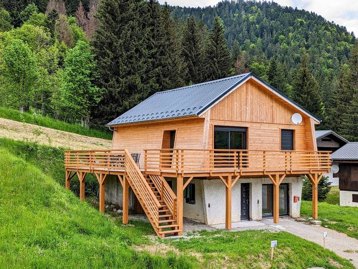 Chalet för 10 Personer med balkong in Saint-Pierre-d'Entremont, Isère