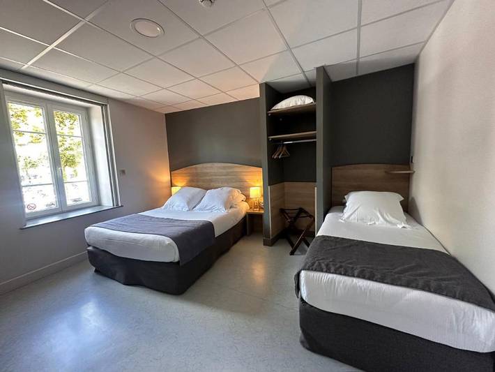 Hôtel pour 2 personnes, avec vue et terrasse, animaux acceptés à Châtillon-sur-Chalaronne - 3