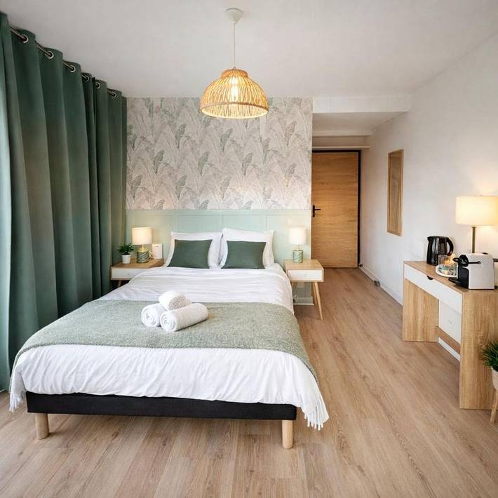 Chambre d’hôte pour 2 personnes, avec Balcon et Vue