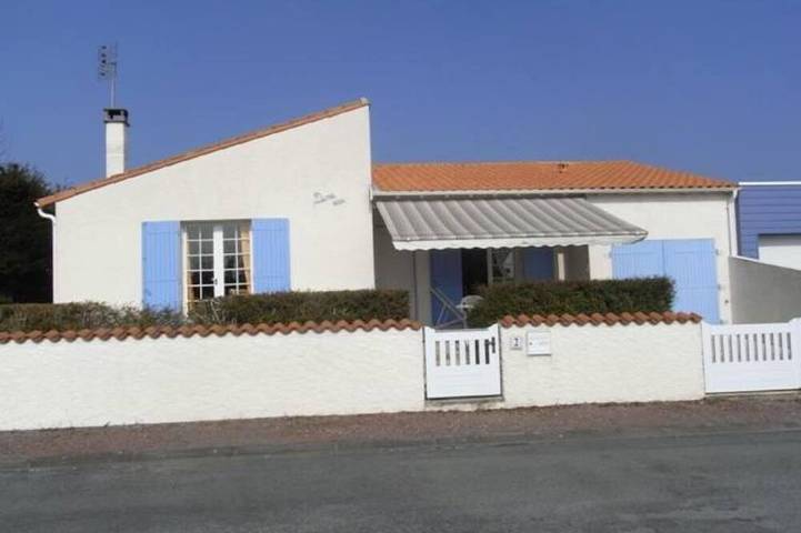 Maison de vacances pour 6 personnes, avec terrasse et jardin, animaux acceptés à Vaux-sur-Mer