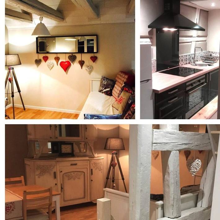 Location de vacances pour 6 personnes, avec terrasse et vue, adapté aux familles à Kientzheim