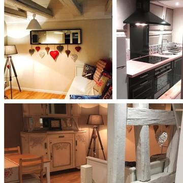 Gîte pour 6 personnes, avec vue et terrasse, adapté aux familles à Kientzheim