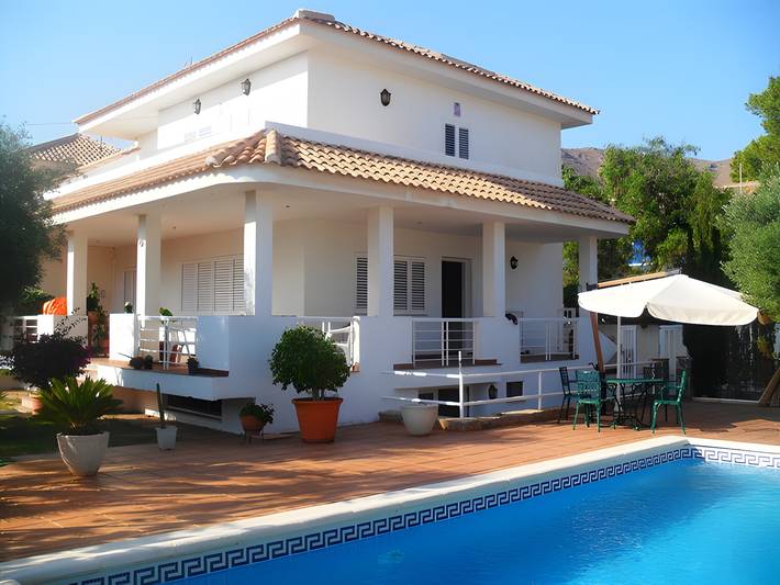 Ferienhaus für 4 Personen, mit Garten, mit Haustier