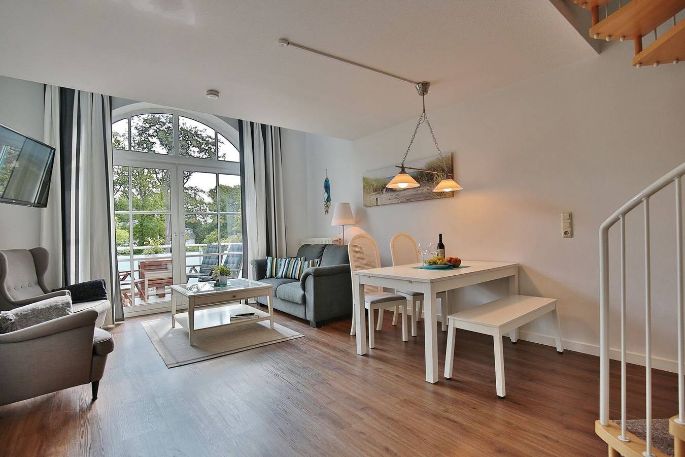 Appartement entier, Maison Baltique, Appartement 11 Ferienwohnung "Sonnendeck" in Niendorf, Timmendorfer Strand