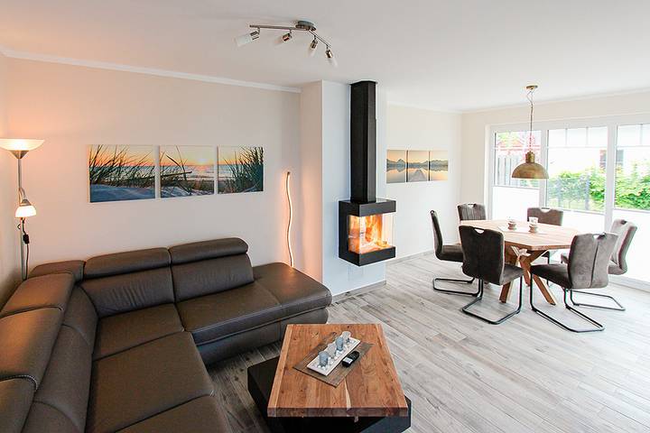 Ferienhaus für 6 Personen, mit Balkon und Terrasse sowie Garten und Sauna in Breege - 4