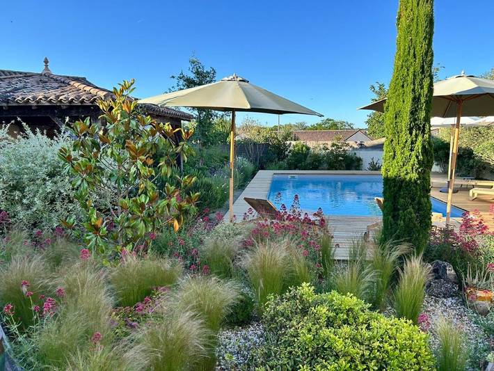 Gîte pour 6 personnes, avec jardin et piscine à Galgon - 4