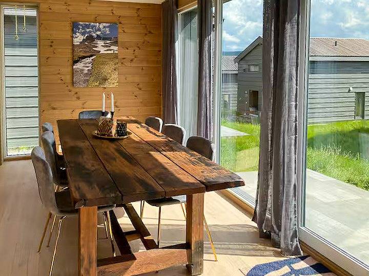 Hütte an Langlaufloipen in der Nähe von Hardangervidda in Hol