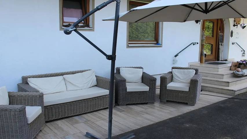 Ferienhaus für 5 Personen, mit Balkon und Garten sowie Sauna in den Ammergauer Alpen - 2