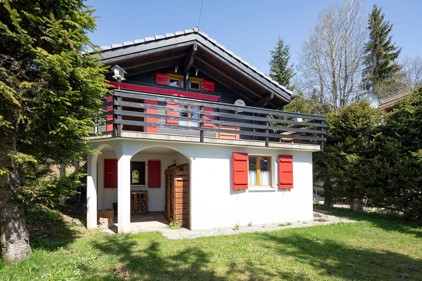 Chalet "üfem Bord" in Bellwald, Goms