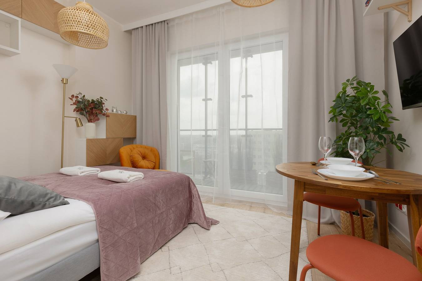 Monolocale intero, Kasprzaka 29 | Stylish Studio | Air conditioning in Varsavia, Masowien