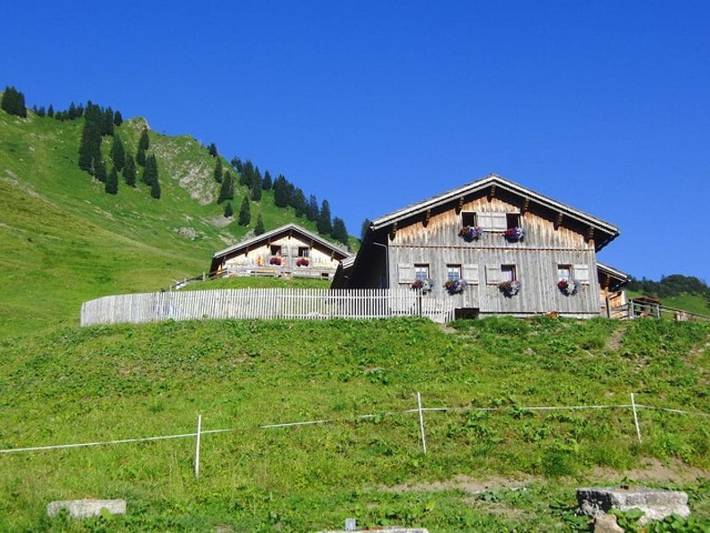 Schi-Berghütte Garmilhütte in Sonntag, Lechquellengebirge