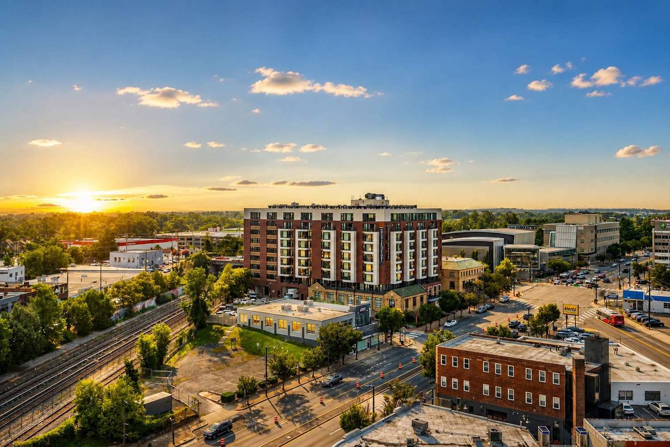 Apartamento entero, Downtown Silver Spring Walkable Metro Skyline Balcony Corner Suite | Luxe Pad in Silver Spring (Maryland), Maryland