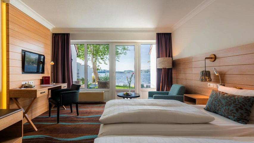 Hotel für 3 Personen, mit Terrasse und Garten sowie Sauna in Ratzeburg - 4