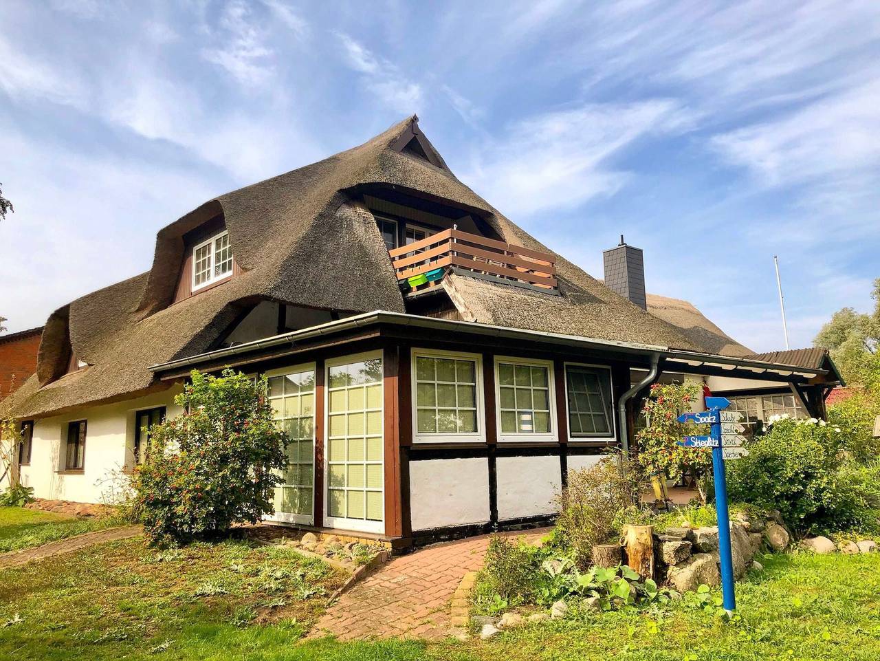 Ganze Ferienwohnung, Haus 1795 Storchennest - Haus 1795 Storchennest in Wustrow, Fischland