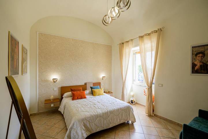 Ferienhaus für 3 Personen, mit Ausblick und Balkon in Pompei
