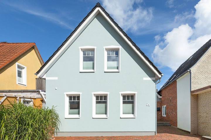 Ferienhaus für 4 Personen, mit Garten und Terrasse in Husum