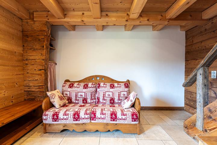 Gîte pour 8 personnes, avec jardin et sauna, adapté aux familles dans Col des Aravis - 4