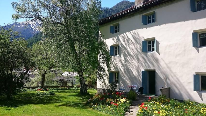 Ganze Ferienwohnung, Ferienwohnung Lavin - Ferienwohnung 85 m2 Standard 4 Personen max. 7 in Lavin, Unterengadin