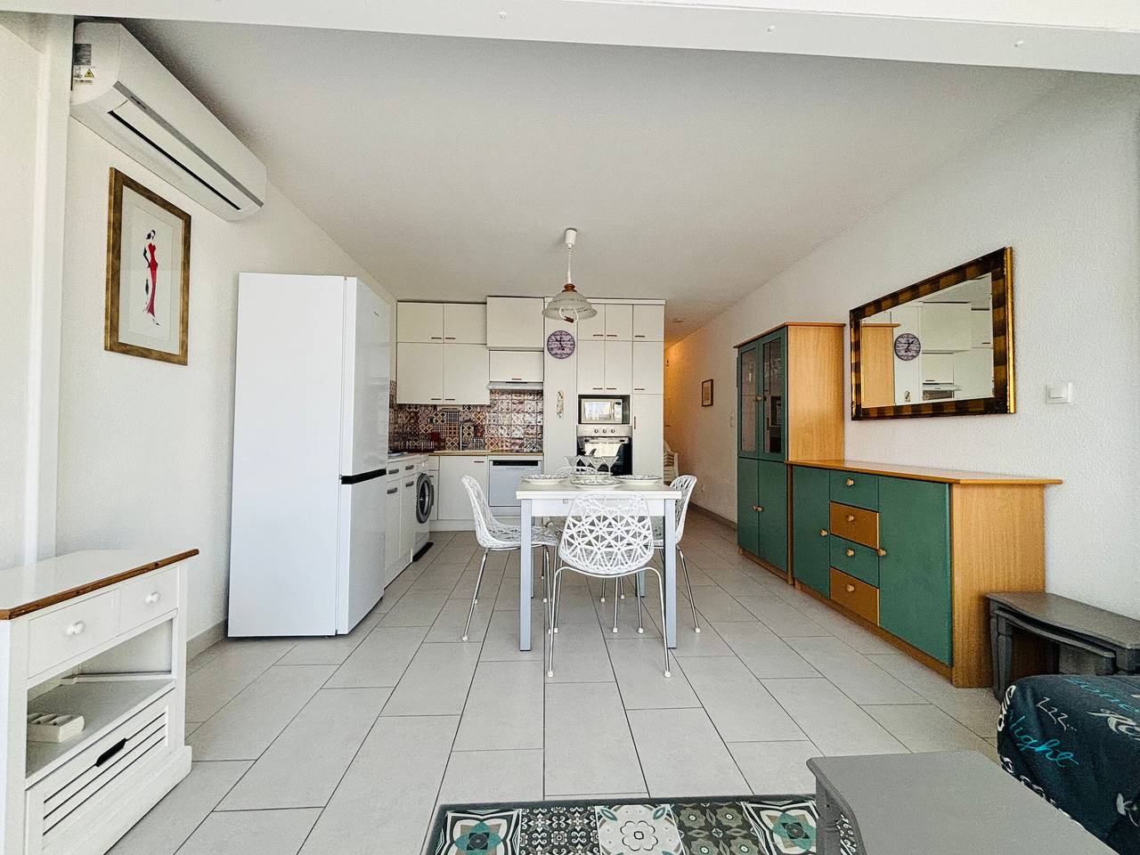 Ganze Wohnung, Argeles Sur Mer - Appartement T2 en rez de jardin - Vue mer  in La Côte Vermeille, Argelès-sur-Mer