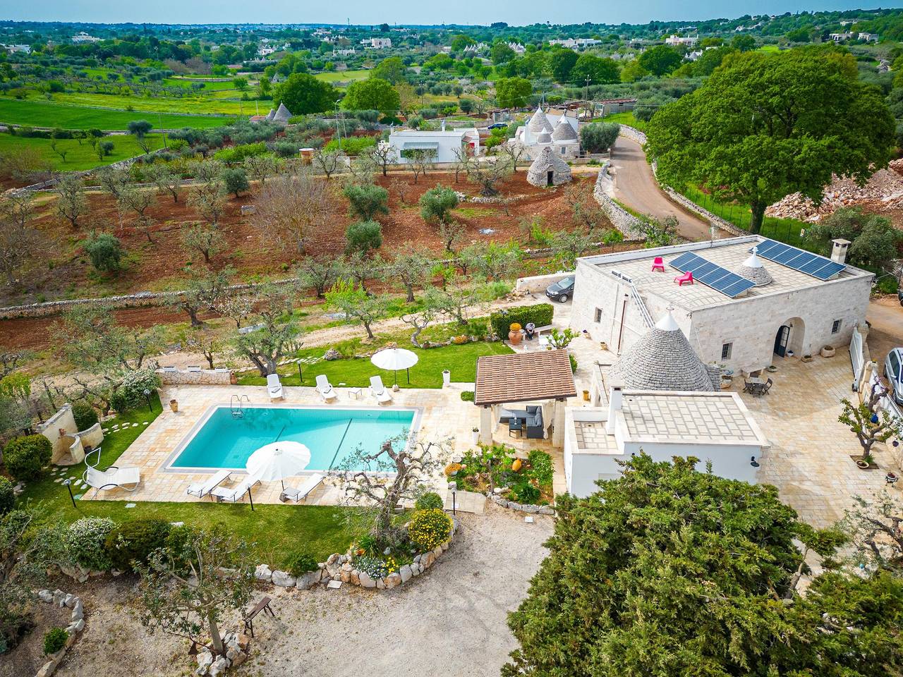 Trullo Paradise Pool - Locorotondo in Province de Bari