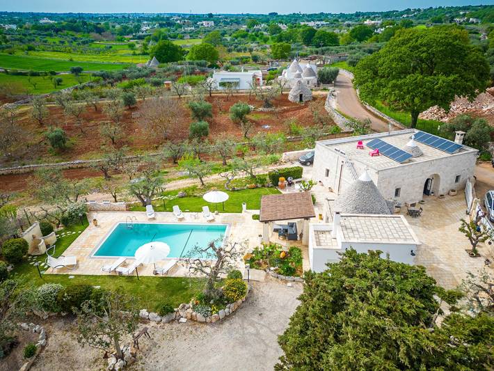 Trullo pour 8 personnes, avec balcon/terrasse à Locorotondo - 2