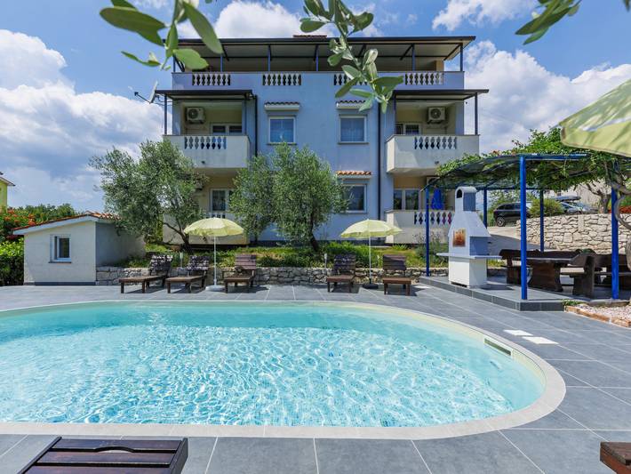 Appartement entier, Gordana in Presika, Côte Est de l'Istrie