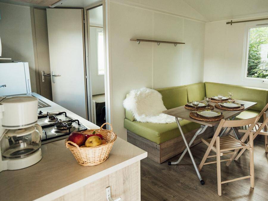 Camping Kerscolper  - Mobilheim 6 personen - 2 Zimmer 4/6 Plätze in Fouesnant, Quimper und Umgebung