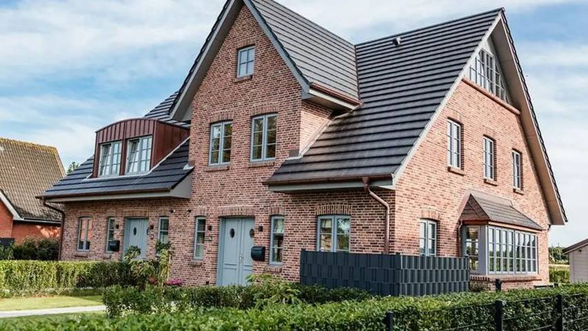 Ferienhaus für 6 Personen, mit Terrasse und Garten in Borgsum