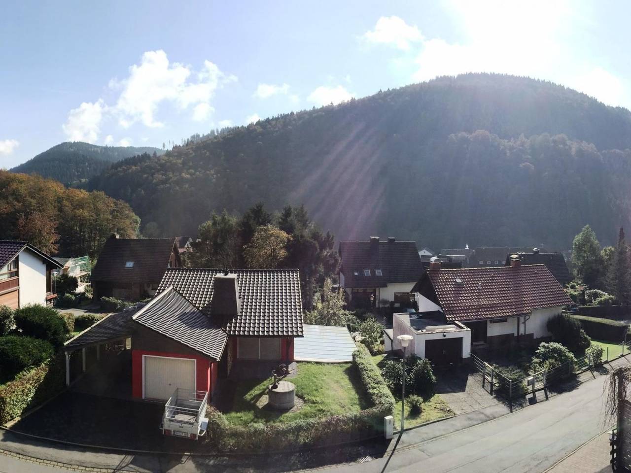 Freistehendes Ferienhaus in Sieber mit Terrasse, Garten und Grill in Sieber, Herzberg am Harz
