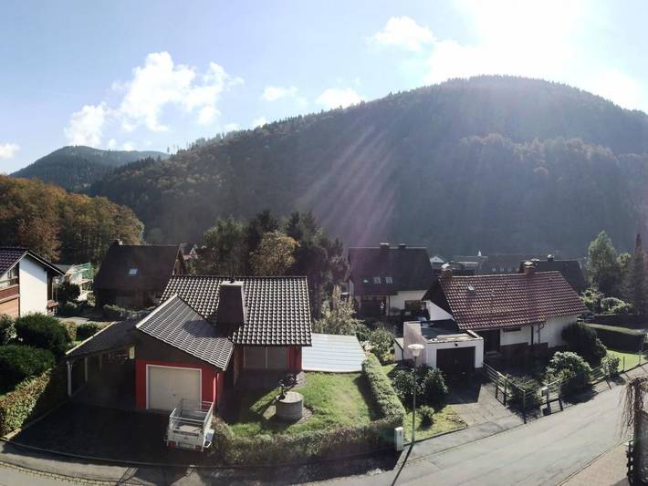 Freistehendes Ferienhaus in Sieber mit Terrasse, Garten und Grill in Sieber, Herzberg am Harz
