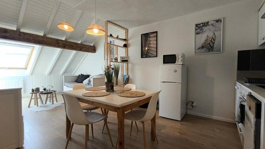 Gîte pour 4 personnes, avec vue dans Mouthe