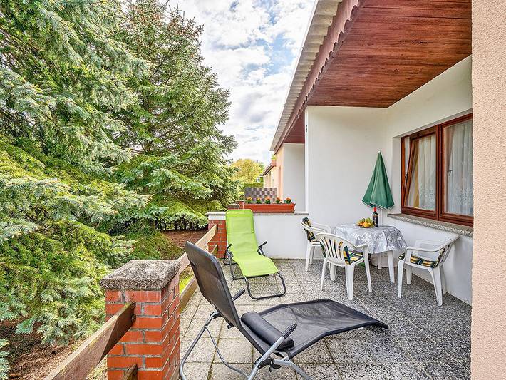 Ferienhaus für 4 Personen, mit Terrasse in Ganzlin