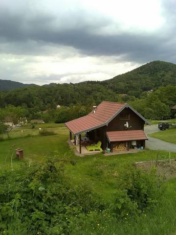 Chalet pour 3 personnes, avec jardin, animaux acceptés dans Haute-Saône