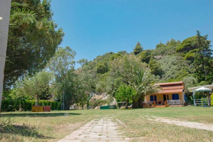 Maison de campagne pour 4 personnes, avec jardin et vue dans Ormos Panagias - 4