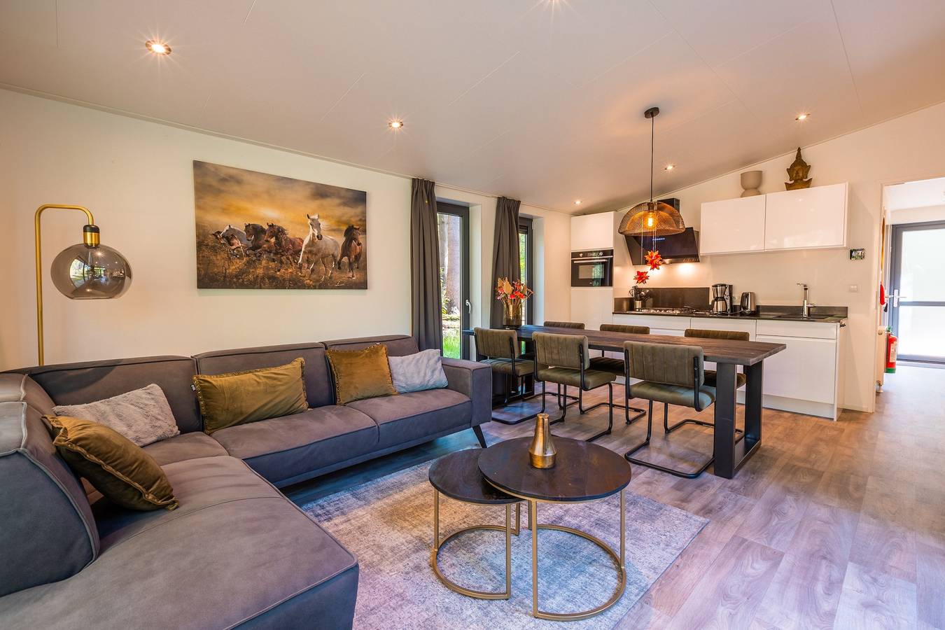 Vakantiepark De Wiltzangh — Zandborg Lodge mit Sauna | 6 Personen in Nationalpark Dwingelderveld