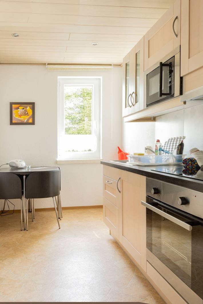 Ganze Wohnung, Gemütliche Ferienwohnung mit Balkon und WLAN, 2 km zum Skilift und ins Stadtzentrum in Eibenstock, Erzgebirge