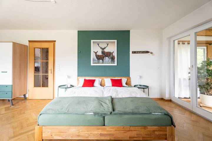 Geheel appartement, Appartement 'Startplatz' met Uitzicht op de Bergen, Balkon en Wi-Fi in Brandmatt (Sasbachwalden), Sasbachwalden