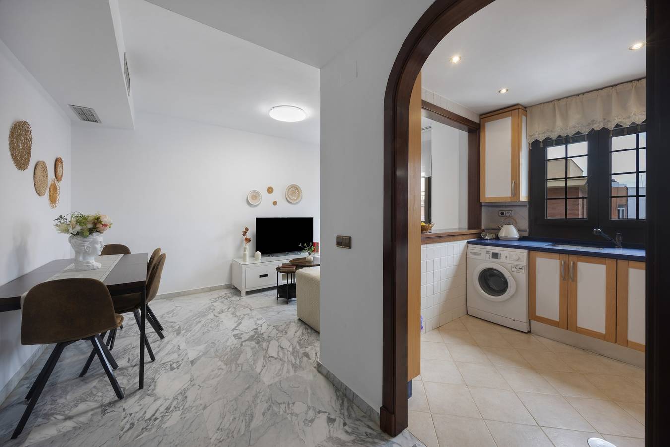 Maison de vacances « Appartement à 9 min de Bajo de Guía » avec terrasse partagée, Wi-Fi et climatisation in Sanlúcar de Barrameda, Costa de la Luz