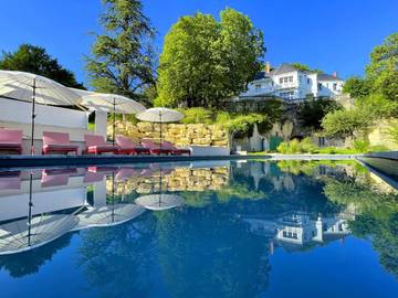 Maison d’hôte pour 2 personnes, avec jardin et piscine ainsi que vue et terrasse, animaux acceptés dans Montrichard Val de Cher
