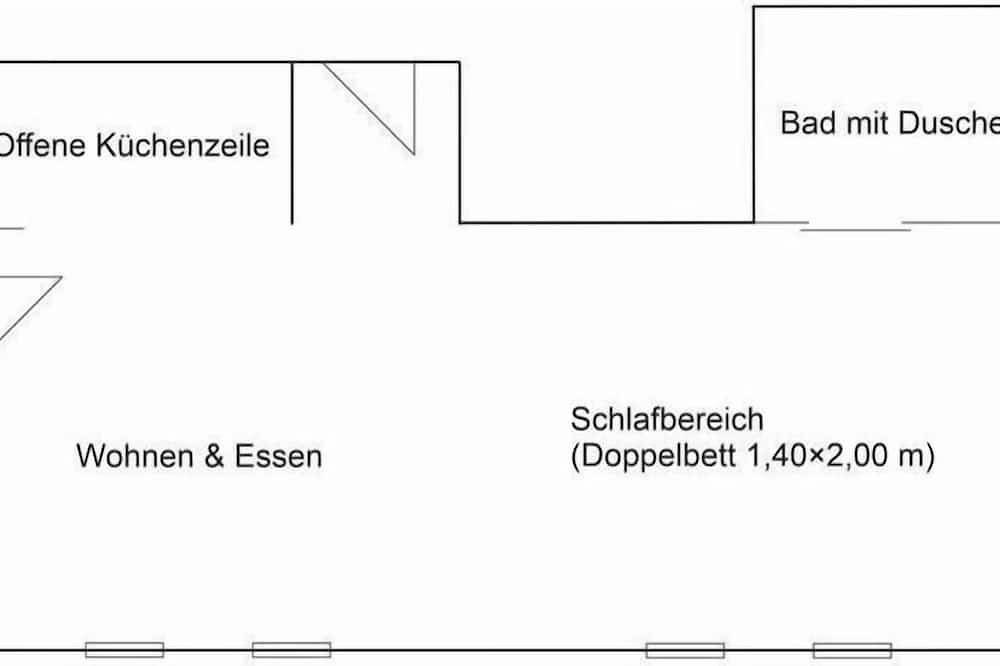 Ganze Wohnung, Ferienwohnung Luv - Ankerplatz direkt am Priepert See in Priepert, Mecklenburg-Strelitz