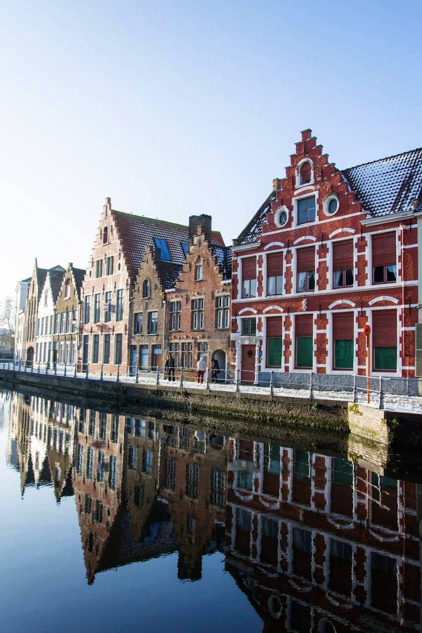 Huis Sint-Andriescruyse in Brujas, Provincia de Flandes Occidental