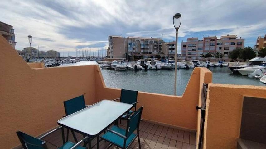 Appartement de vacances pour 5 personnes, avec terrasse à Frontignan