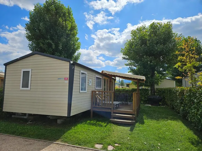 Camping para 6 personas, con terraza y piscina - 1