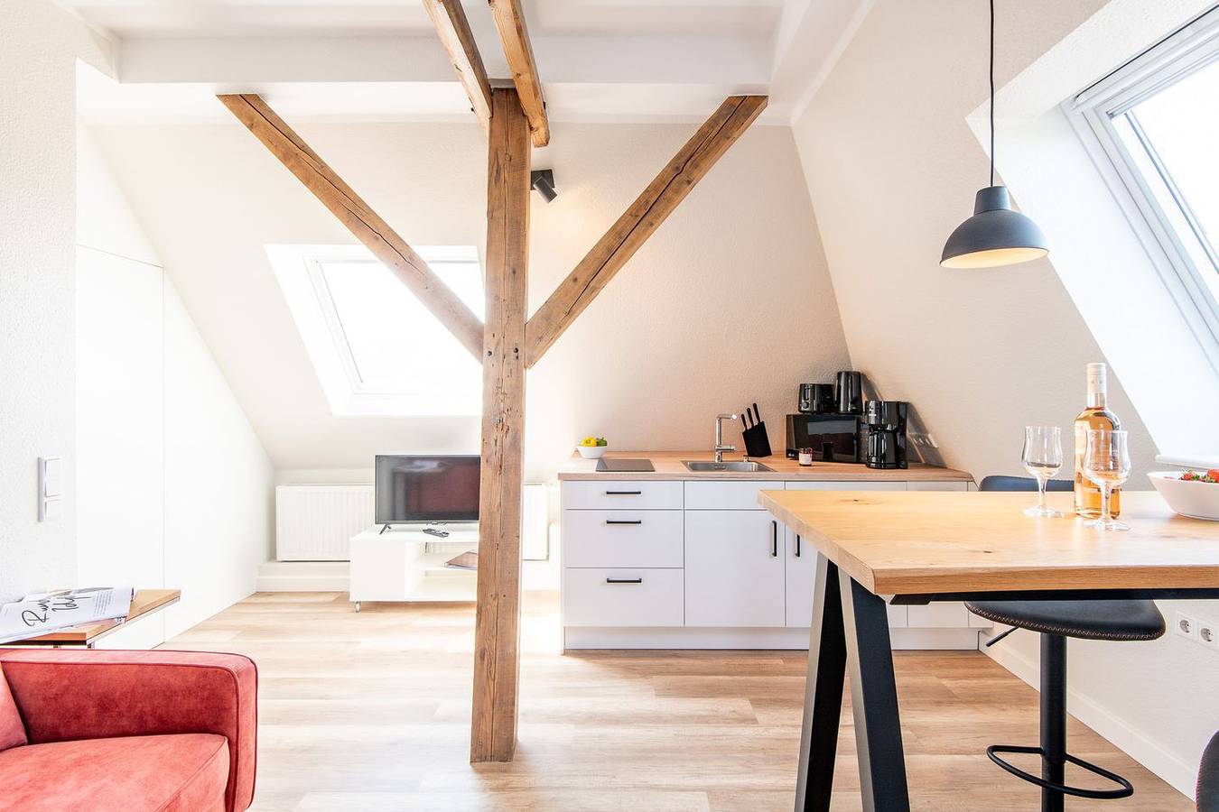 Ganze Wohnung, Steger‑Hüs Wohnung 38 – Dachstudio für zwei 2 Personen in Rantum, Sylt (Gemeinde)