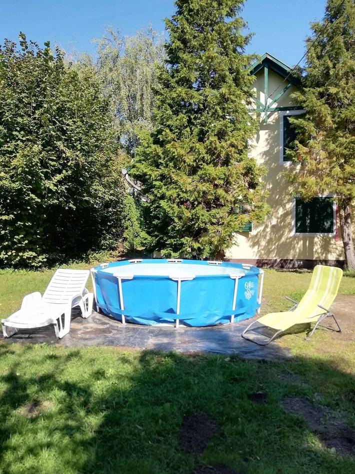 Maison de vacances avec deux terrasses et climatiseur mobile in Balatonmáriafürdő, Rive sud du lac Balaton