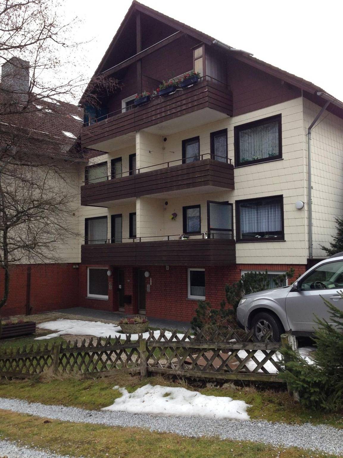 Appartement 'Hexe I - Mit Blick Auf Den Wurmberg' met Uitzicht op de Bergen, Balkon en Wifi, foto 9
