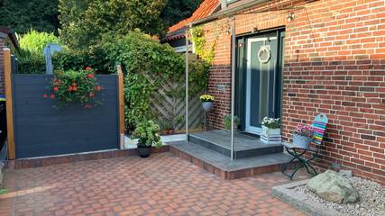 Ferienwohnung für 2 Personen, mit Terrasse in Rendsburg